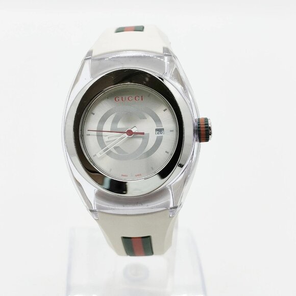 Gucci Watch 137.3 34mm Women's Whites 250-070825 - Picture 1 of 9